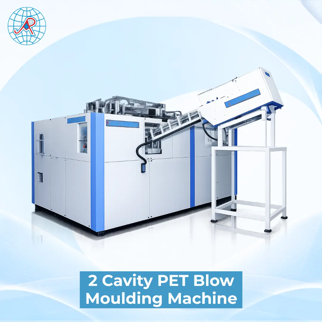 2 Cavity PET Blow Moulding Machine